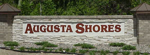 Entrance to Augusta Shores